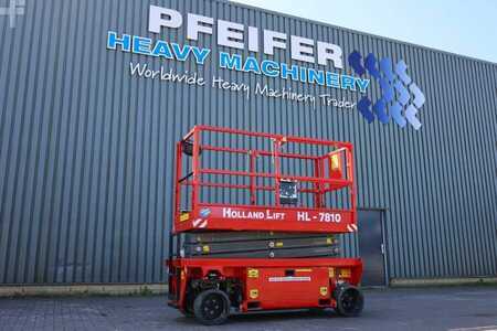 Scherenarbeitsbühne - Holland-Lift Ecostar HL-7810 Electric, 10m Working Height, 450k (1)