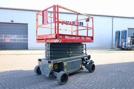 Scissor lift  Holland-Lift Ecostar HL-11816 Electric, 14m Working Height, 300 (2)