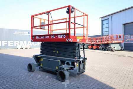 Scissor lift  Holland-Lift Ecostar HL-11816 Electric, 14m Working Height, 300 (8)