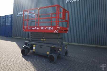 Scissor lift  Holland-Lift Ecostar HL-11816 Electric, 14m Working Height, 300 (9)