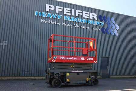 Scherenarbeitsbühne  Holland Lift Ecostar HL-7810 Electric, 10m Working Height, 450k (1)