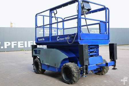 Saxliftar - Haulotte COMPACT 10DX Diesel, 4x4 Drive, 10.15m Working Hei (7)