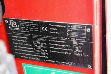 Saxliftar - PB LIFT S225-12ES Electric, 22.5m Working Height, 450 (6)