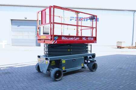 Saxliftar  Holland-Lift Ecostar HL-9714 Electric, 12m Working Height, 325k (2)