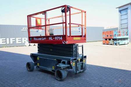 Saxliftar  Holland-Lift Ecostar HL-9714 Electric, 12m Working Height, 325k (7)