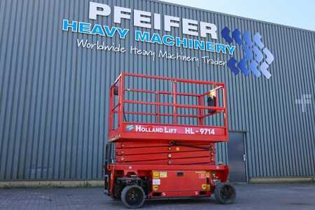 Saxliftar  Holland-Lift Ecostar HL-9714 Electric, 12m Working Height, 325k (1)