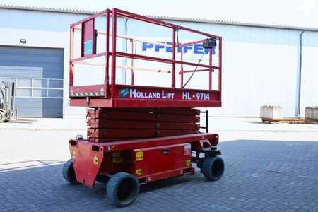 Saxliftar  Holland-Lift Ecostar HL-9714 Electric, 12m Working Height, 325k (2)