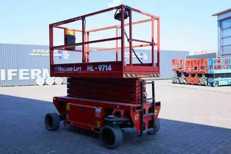 Saxliftar  Holland-Lift Ecostar HL-9714 Electric, 12m Working Height, 325k (8)