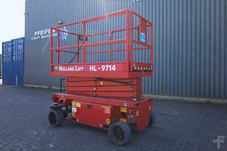 Saxliftar  Holland-Lift Ecostar HL-9714 Electric, 12m Working Height, 325k (9)