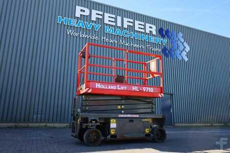 Scherenarbeitsbühne - Holland-Lift Ecostar HL-9710 Electric, 12m Working Height, 325k (1)