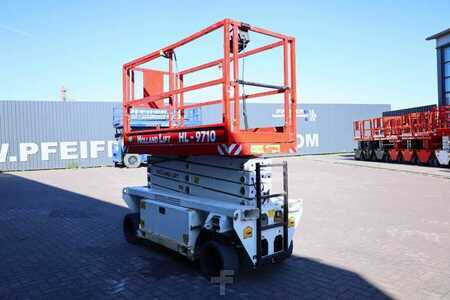 Scherenarbeitsbühne - Holland-Lift Ecostar HL-9710 Electric, 12m Working Height, 325k (7)