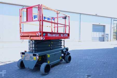 Scherenarbeitsbühne - Holland-Lift Ecostar HL-9714 Electric, 12m Working Height, 325k (2)