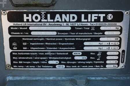 Scherenarbeitsbühne - Holland-Lift Ecostar HL-9714 Electric, 12m Working Height, 325k (6)