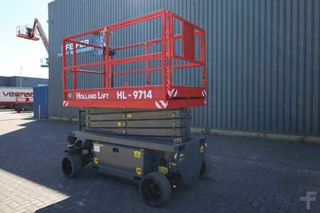 Scherenarbeitsbühne - Holland-Lift Ecostar HL-9714 Electric, 12m Working Height, 325k (8)