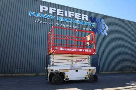 Scherenarbeitsbühne - Holland-Lift Ecostar HL-11812 Electric, 14m Working Height, 300 (1)