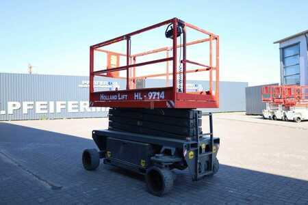 Scherenarbeitsbühne - Holland-Lift Ecostar HL-9714 Electric, 12m Working Height, 325k (7)