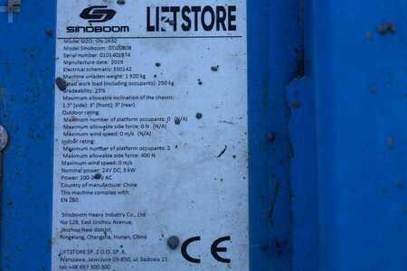 Scissor lift  Sinoboom GN-2632 Electric, 10.1m Working Height, 250kg Capa (6)