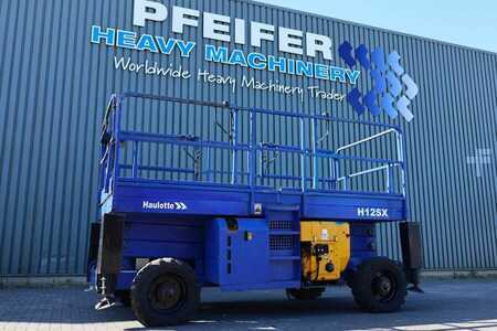 Scissors Lifts - Haulotte H12SX Diesel, 4x4 Drive, 12m Working Height, 700kg (1)