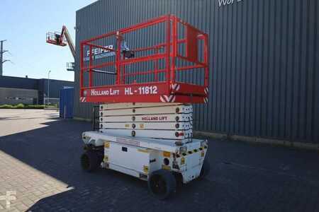 Scissors Lifts - Holland-Lift Ecostar HL-11812 Electric, 14m Working Height, 300 (8)