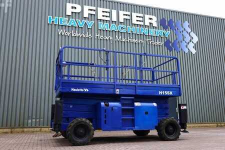 Scissor lift - Haulotte H15SX Diesel, 4x4 Drive 15 Working Height, 500kg C (1)