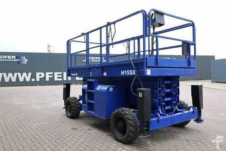 Scissor lift - Haulotte H15SX Diesel, 4x4 Drive 15 Working Height, 500kg C (8)