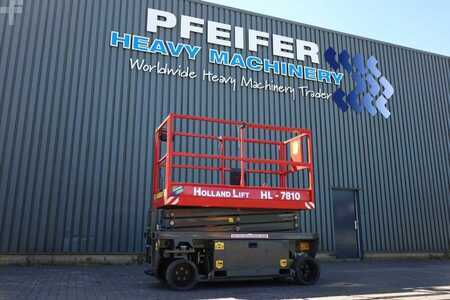 Scissor lift - Holland-Lift Ecostar HL-7810 Electric, 10m Working Height, 450k (1)
