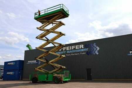 Scherenarbeitsbühne - Holland-Lift Megastar G-320DL30-4WDS/N Diesel, 4x4x4 Drive, 34m (8)