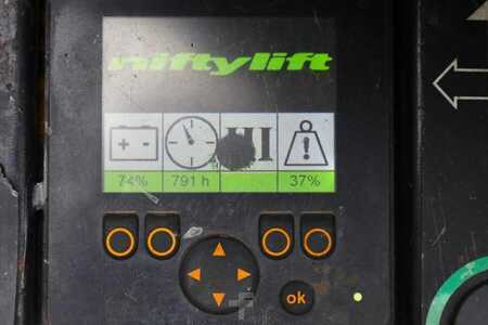 Piattaforme aeree articolate  Niftylift HR17N Hybrid MK3 Hybrid Battery & Diesel, 17m Work (11)