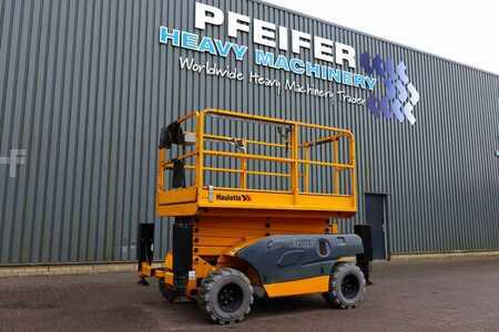 Piattaforme aeree a pantografo - Haulotte Compact 12RTE Electric, 12m Working Height, 450kg (1)