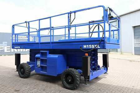 Piattaforme aeree a pantografo - Haulotte H15SXL Diesel, 4x4 Drive, 15m Working Height, 500k (8)