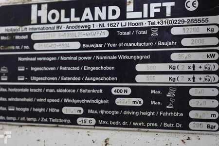 Ollós munka emelvény - Holland-Lift B-195DL25-4WD Diesel, 4x4 Drive, 21.5m Working Hei (6)