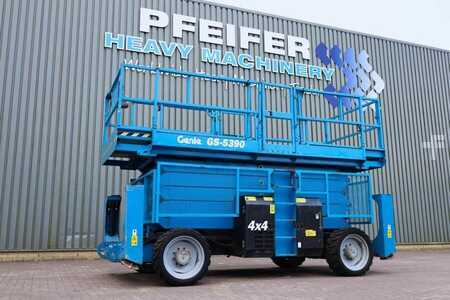 Ollós munka emelvény  Genie GS5390 Diesel, 4x4 Drive, 18.15m Working Height, 6 (1)