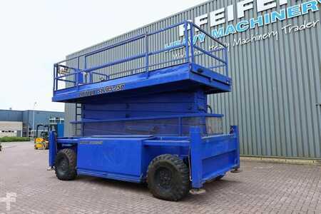 Scissors Lifts  Liftlux SL205-25D4WDS/P Diesel, 4x4 Drive, Hydraulic Deck (8)
