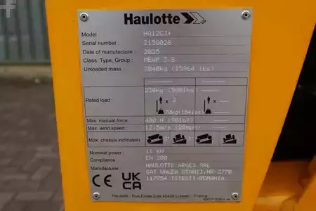 Kloubová pracovní plošina - Haulotte HA12CJ+ Guarantee! Electric, 12 m Working Height, (6)