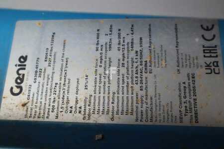 Scissor lift - Genie GS1932 E-Drive Several In Stock, 8m Working Height (6)