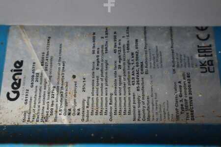 Scissor lift - Genie GS1932 E-Drive Several In Stock, 8m Working Height (6)