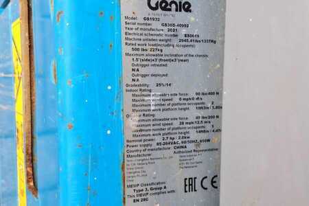 Pracovní plošina s nůžkovým zdvihem - Genie GS1932 E-Drive Several In Stock, 8m Working Height (6)
