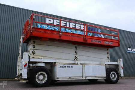 Pracovní plošina s nůžkovým zdvihem - Liftlux SL320-30DS Diesel, 4x4 Drive, 34m Working Height, (1)