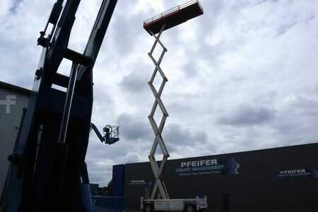 Pracovní plošina s nůžkovým zdvihem - Liftlux SL320-30DS Diesel, 4x4 Drive, 34m Working Height, (3)