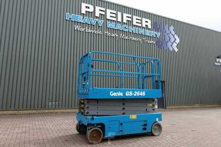 Pracovní plošina s nůžkovým zdvihem - Genie GS2646 Electric, Working Height 9.80m, Capacity 45 (1)