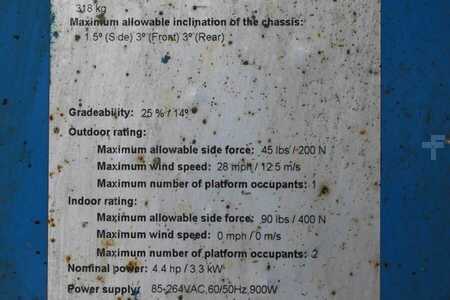 Levantamento tesoura  Genie GS3246 Electric, Working Height 11.75 m, 318kg Cap (7)
