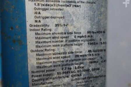 Pracovní plošina s nůžkovým zdvihem - Genie GS1932 E-Drive Several In Stock, 8m Working Height (5)