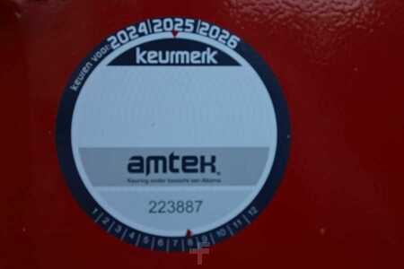 Pracovní plošina s nůžkovým zdvihem - Magni DS1218RT Valid inspection, Diesel, 4x4 Drive, 12m (13)