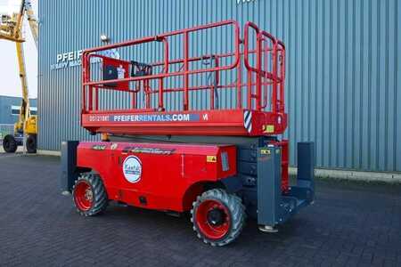 Pracovní plošina s nůžkovým zdvihem - Magni DS1218RT Valid inspection, Diesel, 4x4 Drive, 12m (9)