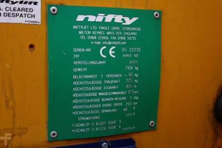 Nacelle articulée - Niftylift HR17NE Electric, 17m Working Height, 9.7m Reach, 2 (6)
