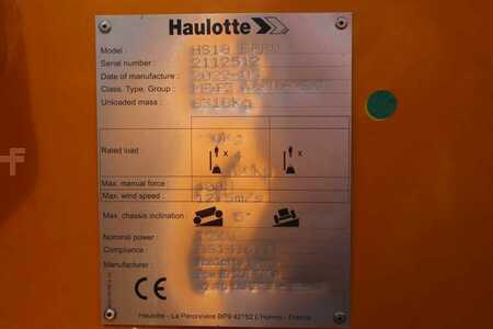 Saxliftar  Haulotte HS18EPRO Unused, Valid Inspection, Full Electric 4 (11)