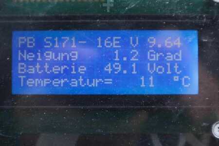 Pracovní plošina s nůžkovým zdvihem - PB LIFT S171-16E Electric, 17.3m Working Height, 400k (16)