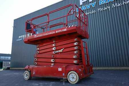 Pracovní plošina s nůžkovým zdvihem - PB LIFT S171-16E Electric, 17.3m Working Height, 400k (8)