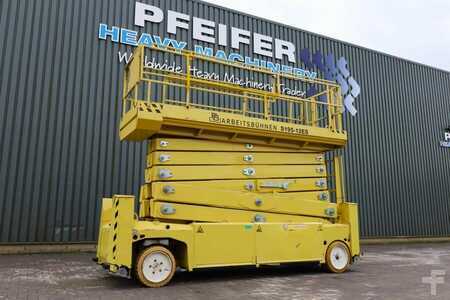 Pracovní plošina s nůžkovým zdvihem - PB LIFT S195-12ES Electric, 19.6m Working Height, 700 (1)