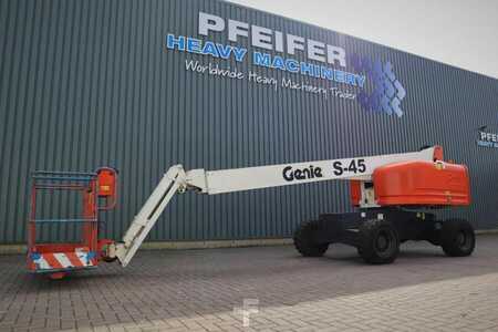Telescopic boom - Genie S45 Valid inspection, Diesel, 4x4 Drive, 15.72 m W (1)